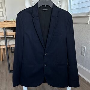 Zara Men's Classic Navy Blazer / Sport Coat